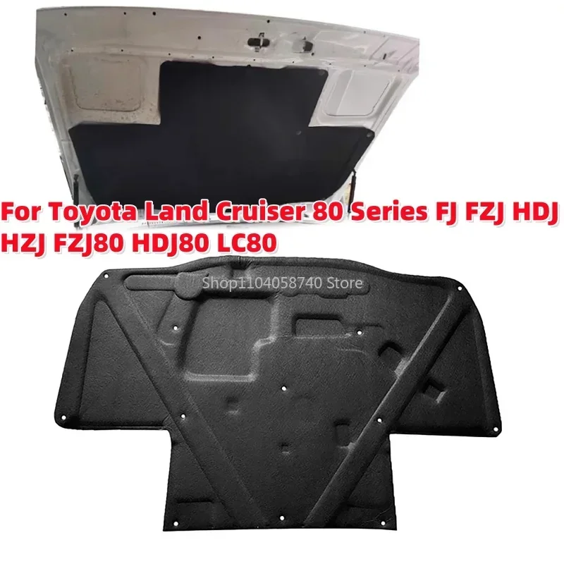 Car Engine Soundproof Cotton with Buckle Heat Insulation Pad for Toyota Land Cruiser 80 Series FJ FZJ HDJ HZJ FZJ80 HDJ80 LC80
Car Engine Soundproof Cotton with Buckle Heat Insulation Pad for Toyota Land Cruiser 80 Series FJ FZJ HDJ HZJ FZJ80 HDJ80 LC80