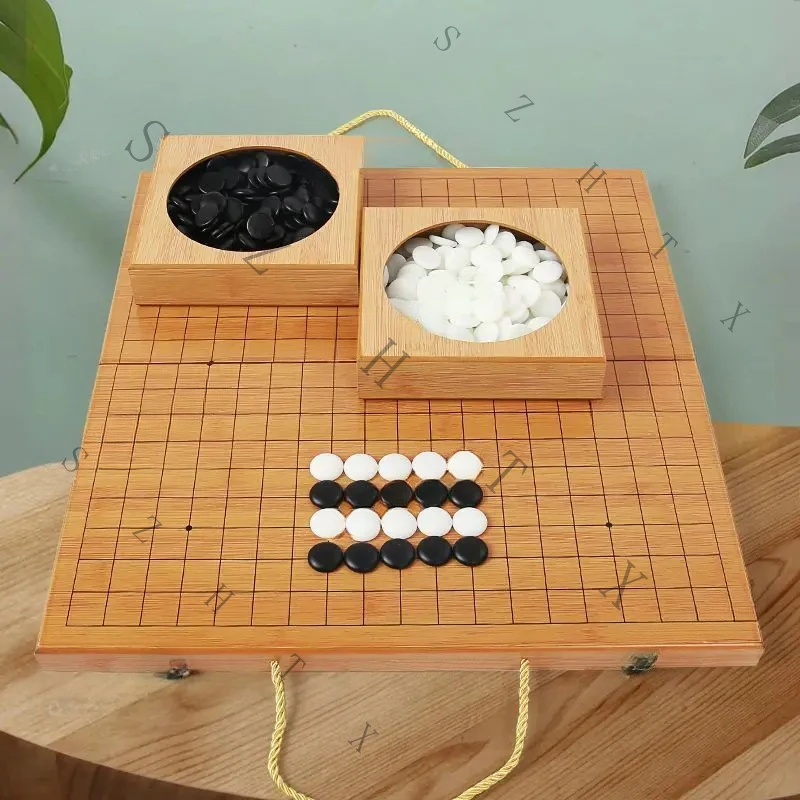 Go Board Foldable 19-Way Children'S Beginners Gobang Students Adult A Portable Chess Strategy Game, Family
Go Board Foldable 19-Way Children'S Beginners Gobang Students Adult A Portable Chess Strategy Game, Family