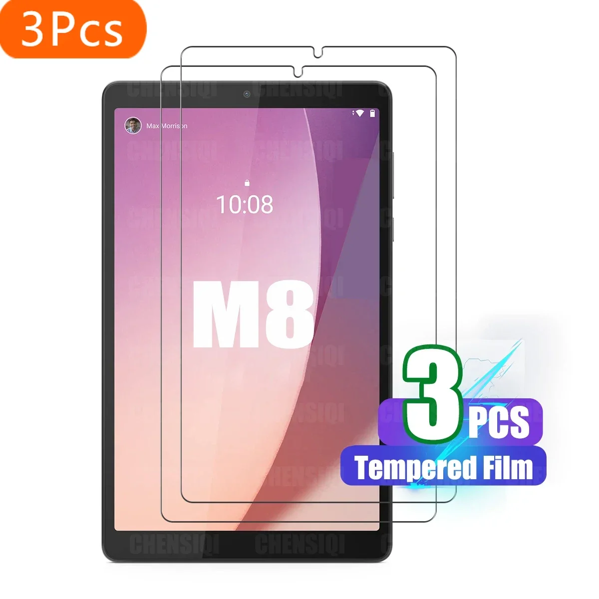 3Pcs Screen Protector for Lenovo Tab M8 Tempered Glass for Lenovo TabM8 4th 3rd Gen/ M8HD 2nd Gen/ M8FHD 8.0 Inch Film
3Pcs Screen Protector for Lenovo Tab M8 Tempered Glass for Lenovo TabM8 4th 3rd Gen/ M8HD 2nd Gen/ M8FHD 8.0 Inch Film