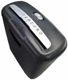 Paper Shredder for Home and Office, 6-Sheet Strip Cut, CD/Credit Card Shredder, 2.6 Gallon Wastebasket, Black
Paper Shredder for Home and Office, 6-Sheet Strip Cut, CD/Credit Card Shredder, 2.6 Gallon Wastebasket, Black