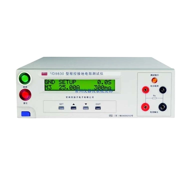 YD9830 Grounding Resistance Tester YD9830A Programmed Grounding Resistance Tester
YD9830 Grounding Resistance Tester YD9830A Programmed Grounding Resistance Tester