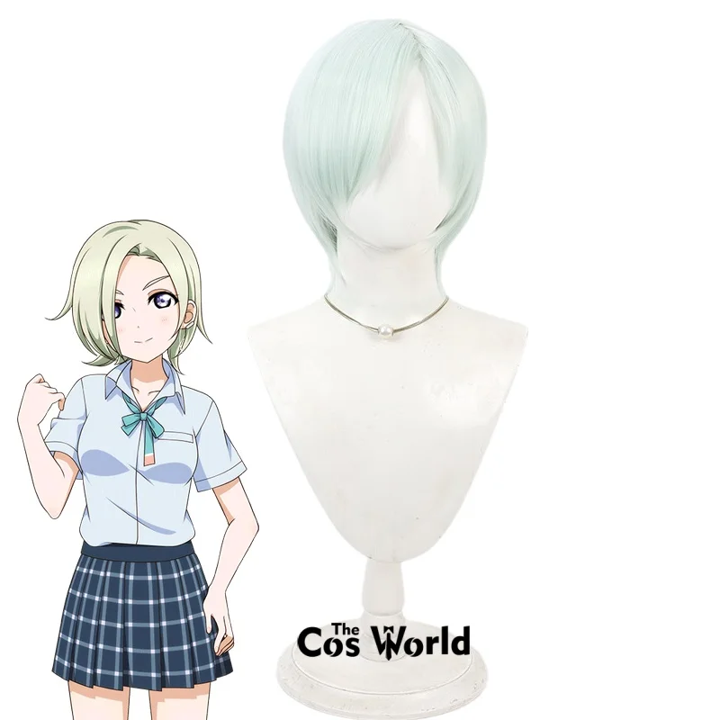 Love Live Nijigasaki Mia Taylor 30 см короткие Хэллоуин аниме косплей парики синтетические волосы + шапочка для парика 
Love Live Nijigasaki Mia Taylor 30 см короткие Хэллоуин аниме косплей парики синтетические волосы + шапочка для парика