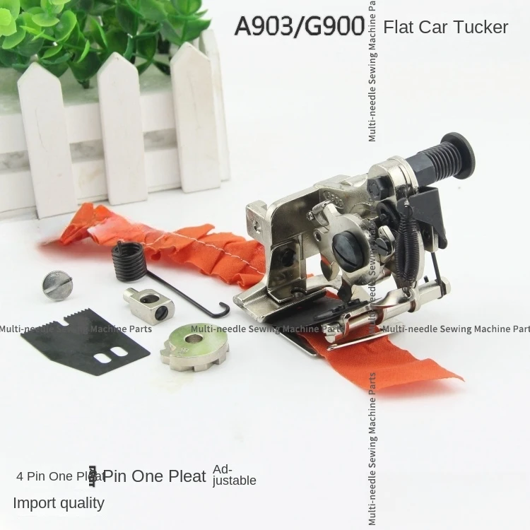 1PCS G900 A903 Folding Tools Pleated Machine Tucker Press Foot Assembly for Flat Lockstitch Industrial Sewing Machine
1PCS G900 A903 Folding Tools Pleated Machine Tucker Press Foot Assembly for Flat Lockstitch Industrial Sewing Machine