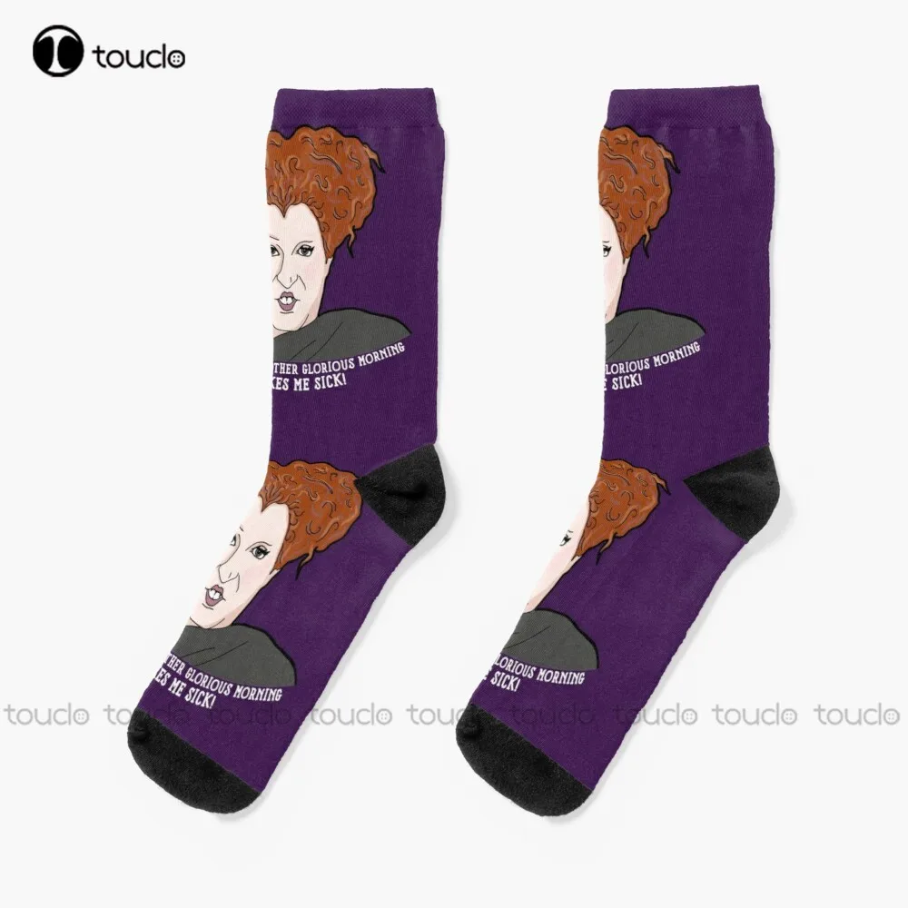 Glorious Morning Winifred Sanderson Socks Halloween Boot Socks Personalized Custom Unisex Adult Teen Youth Socks New Popular Art
Glorious Morning Winifred Sanderson Socks Halloween Boot Socks Personalized Custom Unisex Adult Teen Youth Socks New Popular Art