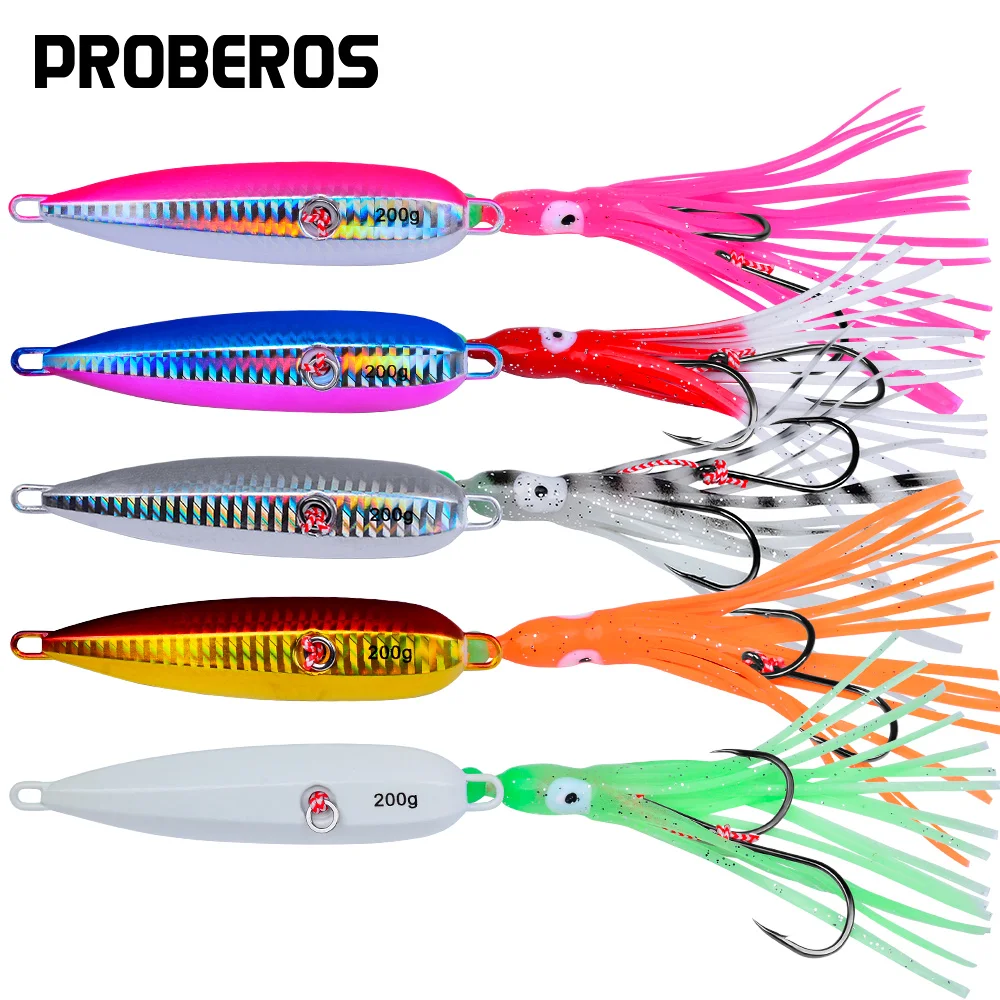 PROBEROS Metal Jig Fishing Lure Swimbait 3D Laser Wobbler Pike Spoon Carp Spinner Sea Tackle Kit Cast Hook Pesca Artificial Bait
PROBEROS Metal Jig Fishing Lure Swimbait 3D Laser Wobbler Pike Spoon Carp Spinner Sea Tackle Kit Cast Hook Pesca Artificial Bait