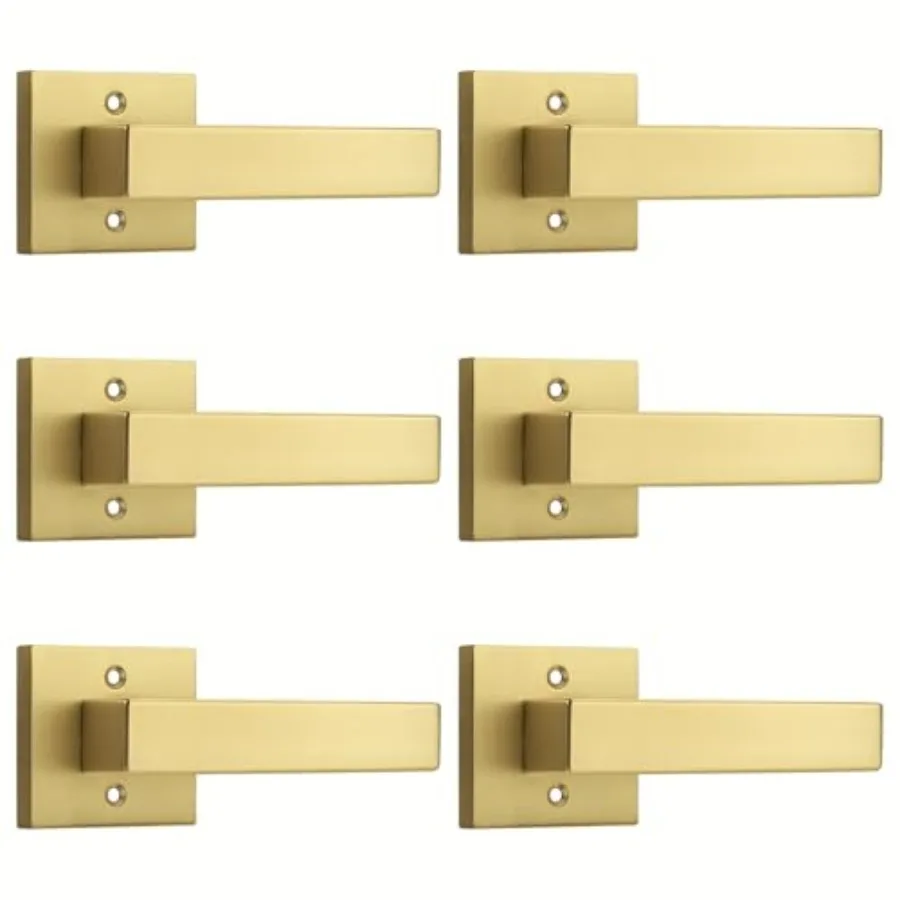 Dummy Door Handles, Modern Closet Door Knobs, Heavy Duty Interior Non-Turning Handle Reversible for Right and Left Handed Side
Dummy Door Handles, Modern Closet Door Knobs, Heavy Duty Interior Non-Turning Handle Reversible for Right and Left Handed Side