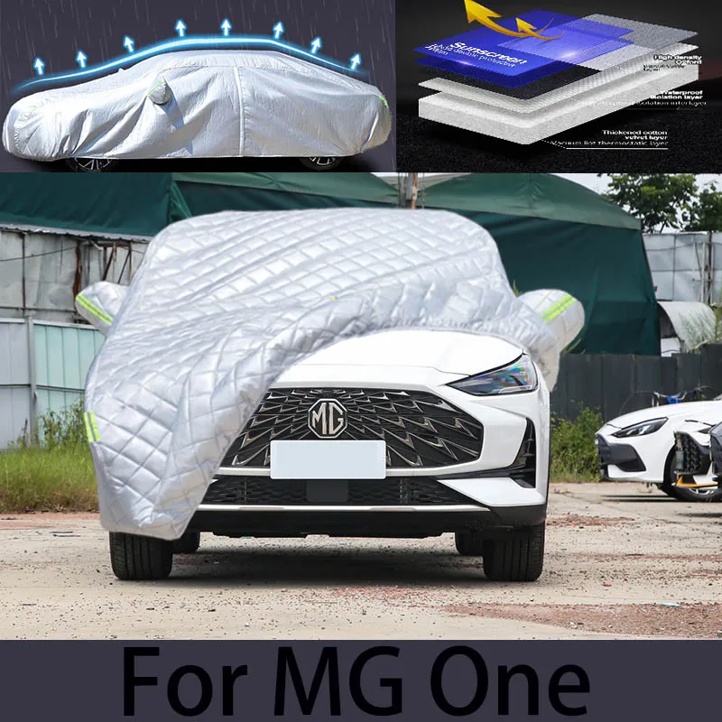 For Mg One Car hail protection cover rain protection scratch protection paint peeling protection car clothing
For Mg One Car hail protection cover rain protection scratch protection paint peeling protection car clothing