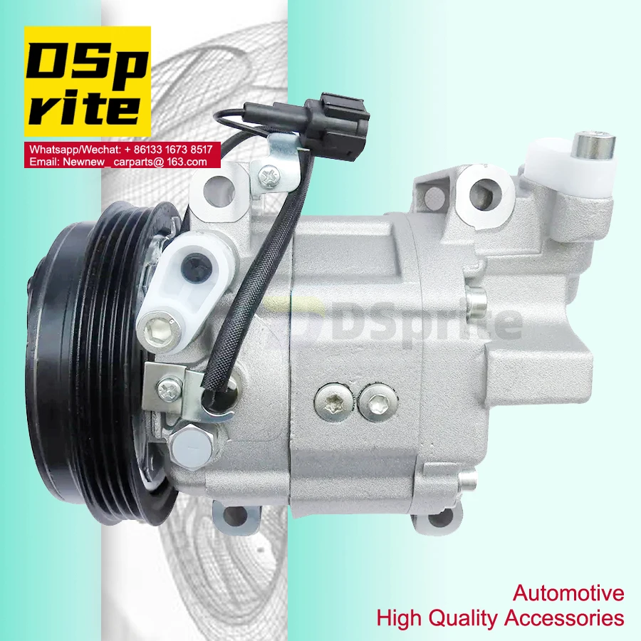 Car DKV14G Auto Air AC COMPRESSOR FOR CAR SUBARU FORESTER COMPRESSOR TYPE 4B 125MM 12V
Car DKV14G Auto Air AC COMPRESSOR FOR CAR SUBARU FORESTER COMPRESSOR TYPE 4B 125MM 12V