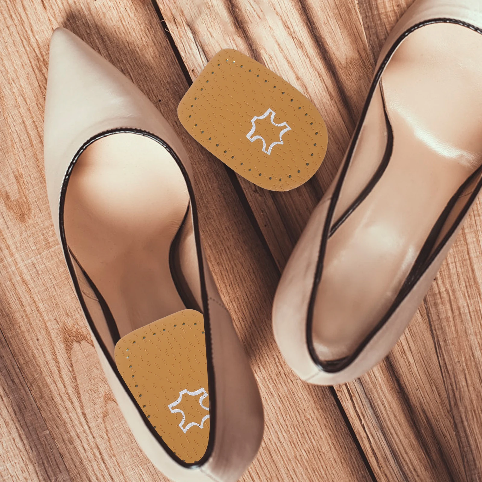Cowhide Heel Pad Forefoot Cushion Thickened Latex Half Insoles Ball Cushions Women Heels Size Reduce Pressure Anti Slip
Cowhide Heel Pad Forefoot Cushion Thickened Latex Half Insoles Ball Cushions Women Heels Size Reduce Pressure Anti Slip