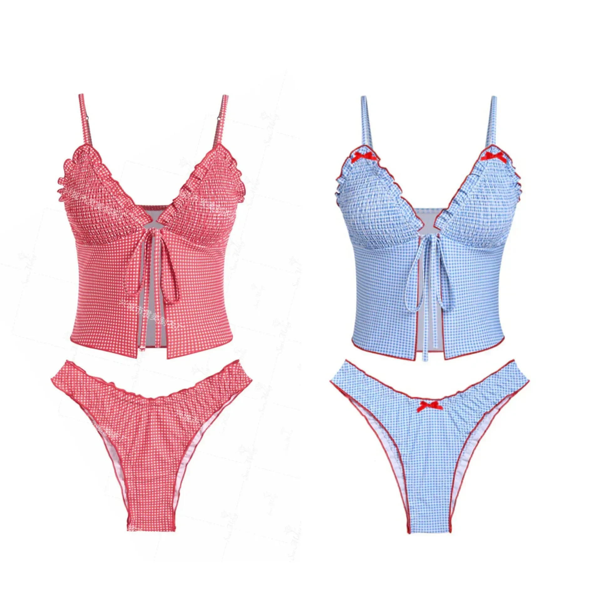 8-цветный новый стиль INS на шнурке с маленькой грудью и узлом-бабочкой, комплект бикини для пляжного отдыха, женский купальник, отдельный дизайн
8-цветный новый стиль INS на шнурке с маленькой грудью и узлом-бабочкой, комплект бикини для пляжного отдыха, женский купальник, отдельный дизайн