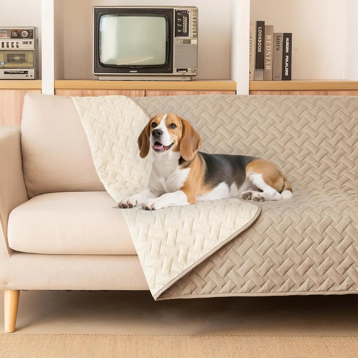 100% Double Sided Waterproof Dog Blanket Soft Pet Bed Cover Reversible Protect Furniture Couch Sofa Car For Puppy Cat Kids
100% Double Sided Waterproof Dog Blanket Soft Pet Bed Cover Reversible Protect Furniture Couch Sofa Car For Puppy Cat Kids