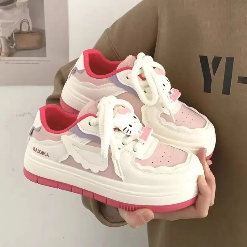 Sweet Hello Kitty Anime Kawaii Sanrio Casual Board Shoes Cute Cartoon Kt Cat Female Student Sneakers Ins Gifts for Girls
Sweet Hello Kitty Anime Kawaii Sanrio Casual Board Shoes Cute Cartoon Kt Cat Female Student Sneakers Ins Gifts for Girls