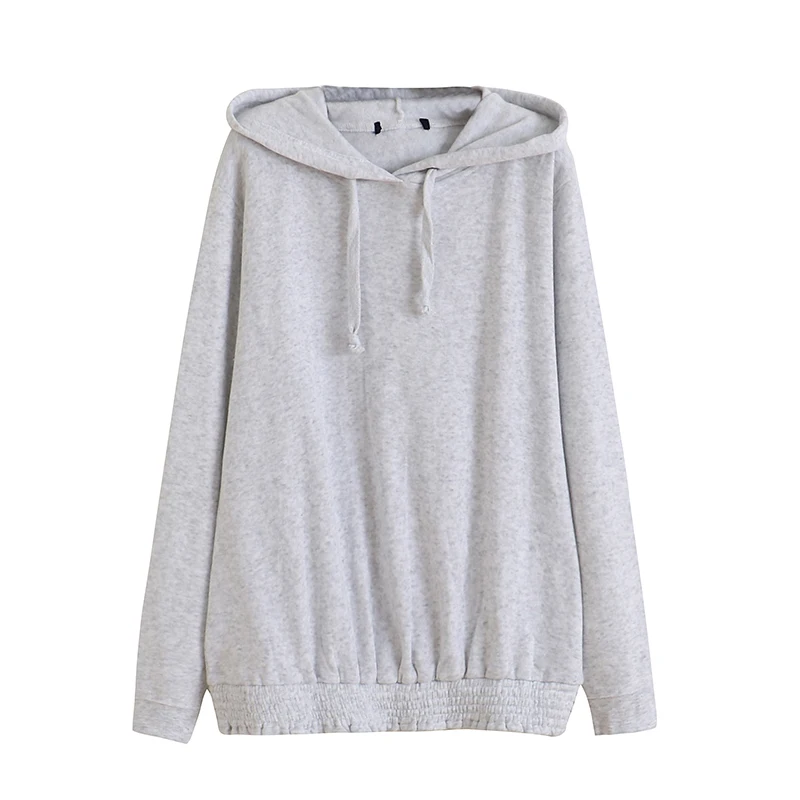 Women's Color Simple Hooded Long Sleeve Fleece Sweatshirt Loose Slimming Loose Fit Overhead Hoodie Trendy Jacket
Women's Color Simple Hooded Long Sleeve Fleece Sweatshirt Loose Slimming Loose Fit Overhead Hoodie Trendy Jacket