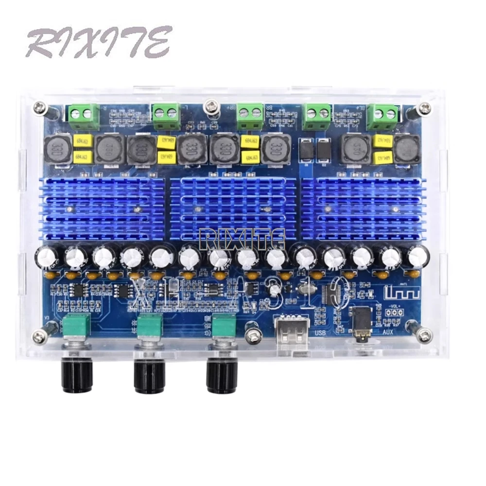2*50 Вт + 2*100 Вт TPA3116D2 Bluetooth 5,0 плата цифрового усилителя сабвуфер 4 канала TPA3116 класс D AMP
2*50 Вт + 2*100 Вт TPA3116D2 Bluetooth 5,0 плата цифрового усилителя сабвуфер 4 канала TPA3116 класс D AMP