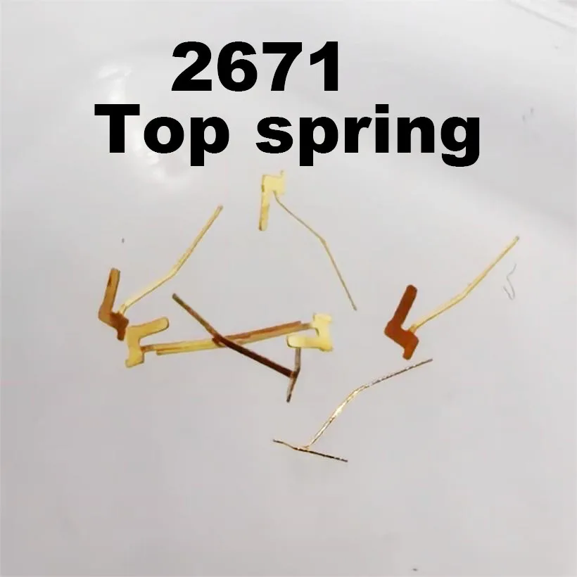 Watch Accessories Suitable For 2671 2688 Mechanical Movement Kilogram Spring Top Spring Strip Spring Movement Repair Parts
Watch Accessories Suitable For 2671 2688 Mechanical Movement Kilogram Spring Top Spring Strip Spring Movement Repair Parts