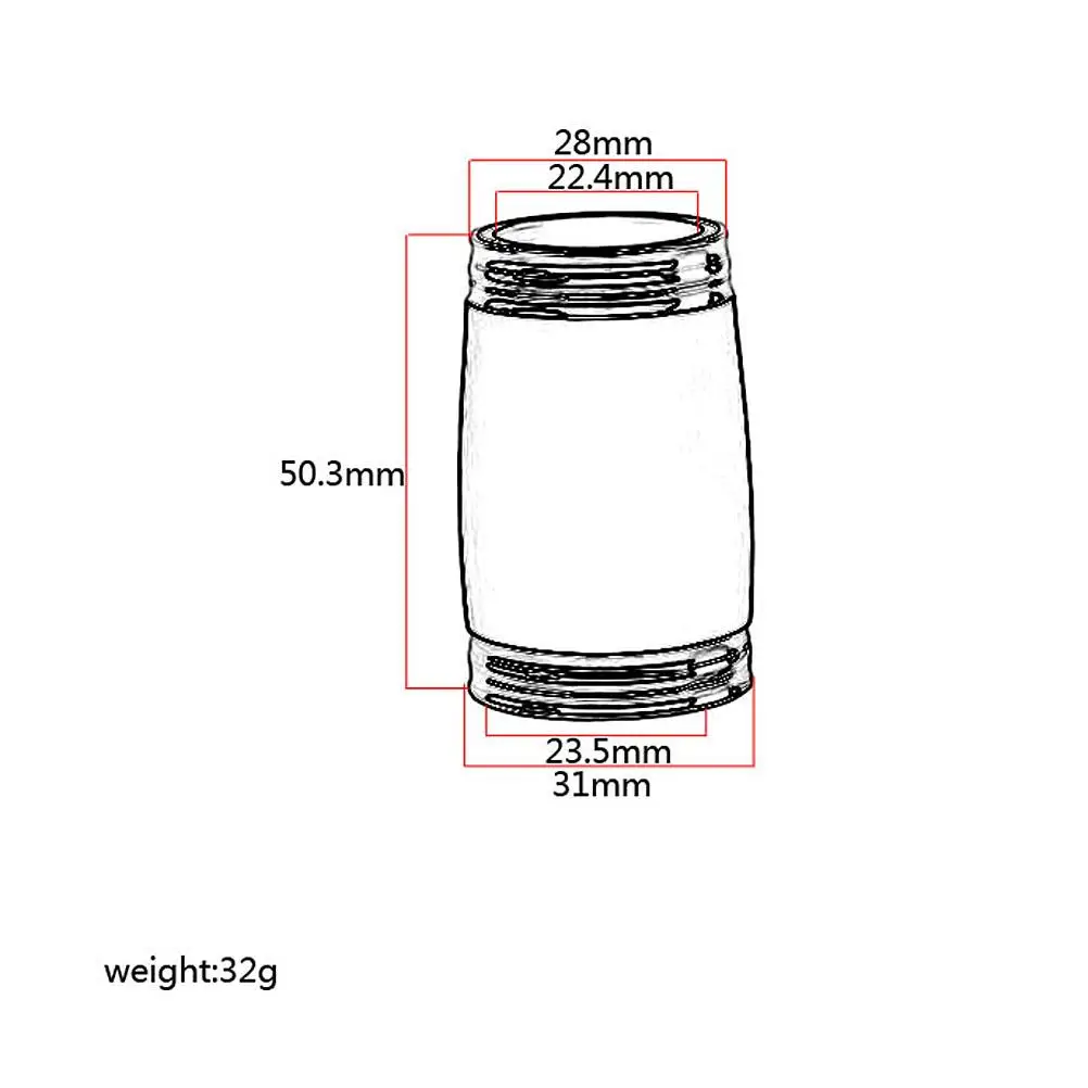 50mm Two Section Tube for Clarinet Instruments Durable High Grade Material Lightweight Replacement Accessories Woodwind Parts
50mm Two Section Tube for Clarinet Instruments Durable High Grade Material Lightweight Replacement Accessories Woodwind Parts