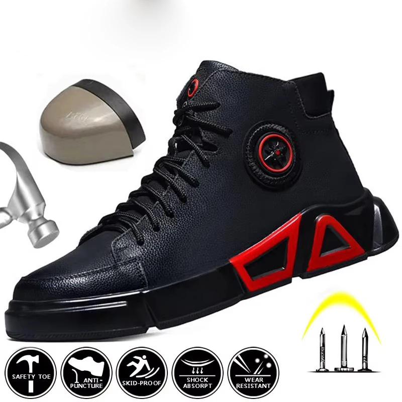 Winter Boots Safety Shoes Men High Quality Leather Shoes Indestructible Work Shoes Safety Steel Toe Shoes Plush Warm Men Boots 9
Winter Boots Safety Shoes Men High Quality Leather Shoes Indestructible Work Shoes Safety Steel Toe Shoes Plush Warm Men Boots 9