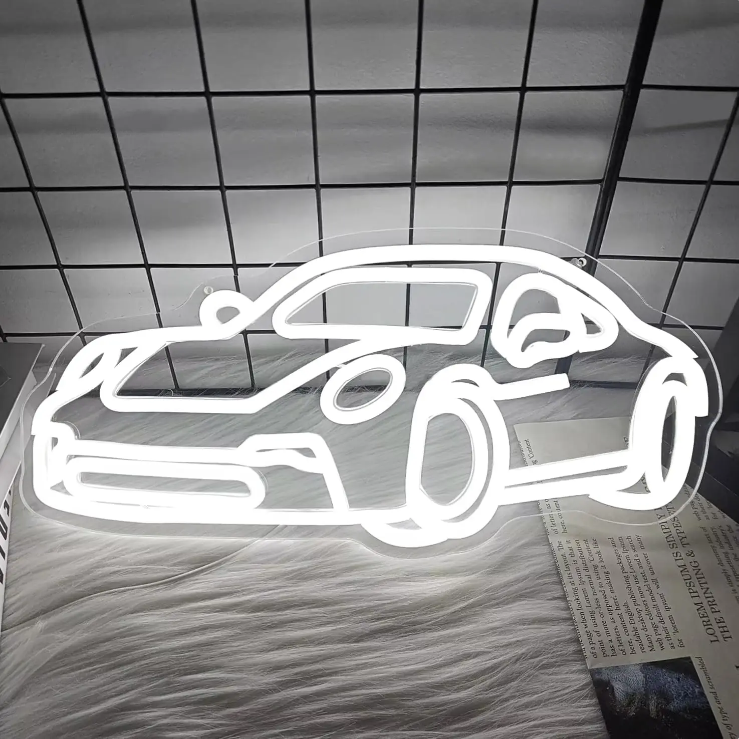 Car Neon Sign Light Decoration Warm healing colorful light, dimmable, heartwarming companion
Car Neon Sign Light Decoration Warm healing colorful light, dimmable, heartwarming companion