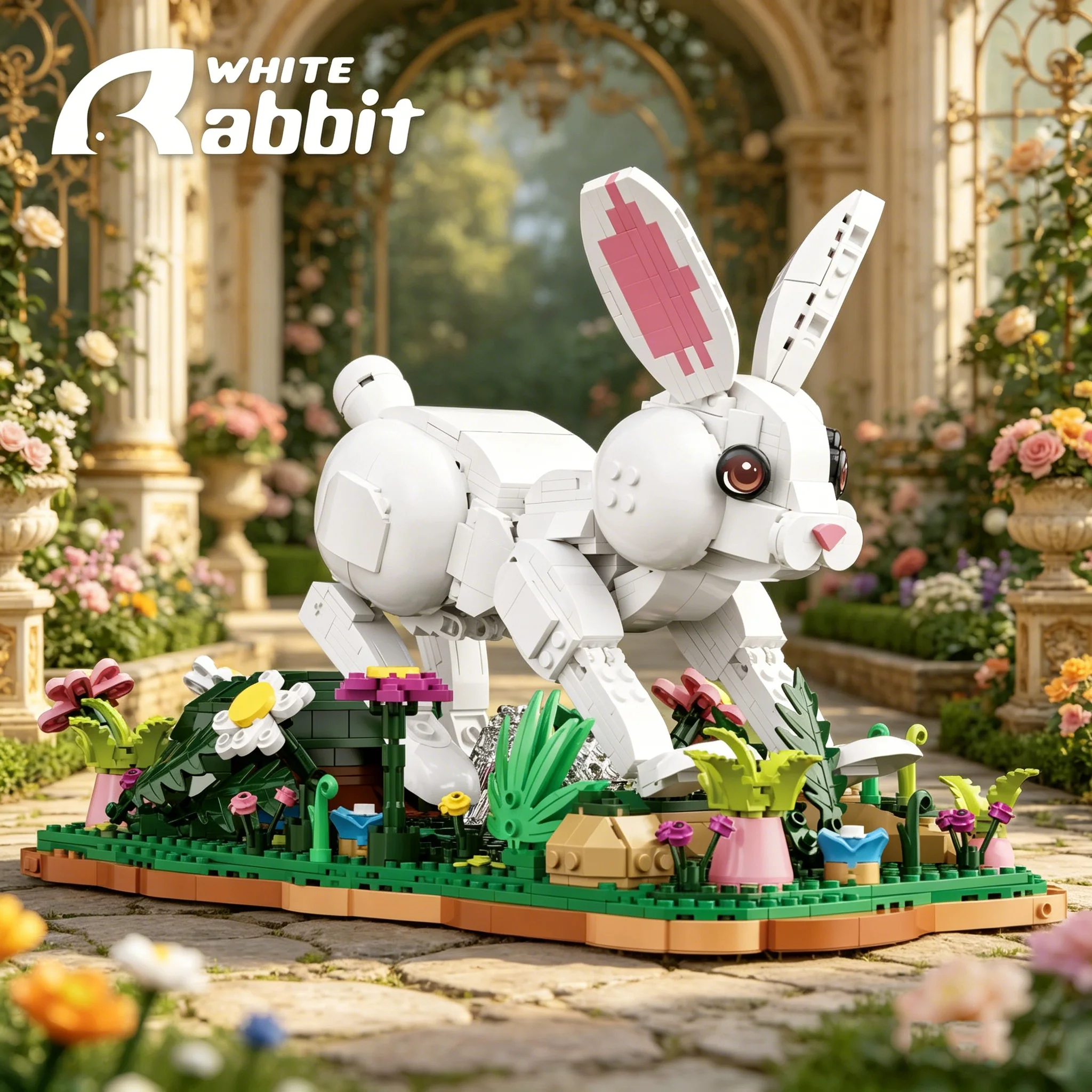 Movable White Rabbit Building Blocks 1232PCS Animal Habitat Scene Model Desktop Decor Educational DIY Puzzle Toy For Teenagers
Movable White Rabbit Building Blocks 1232PCS Animal Habitat Scene Model Desktop Decor Educational DIY Puzzle Toy For Teenagers