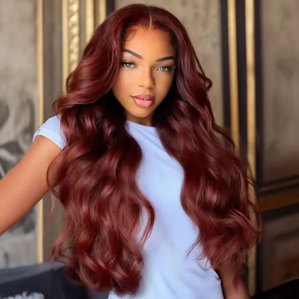 Reddish Brown 13x6 13x4 Lace Frontal Body Wave Wig Brazilian Ready To Wear Glueless Wig 7x5 Human Hair Wigs For Women Preplucked
Reddish Brown 13x6 13x4 Lace Frontal Body Wave Wig Brazilian Ready To Wear Glueless Wig 7x5 Human Hair Wigs For Women Preplucked