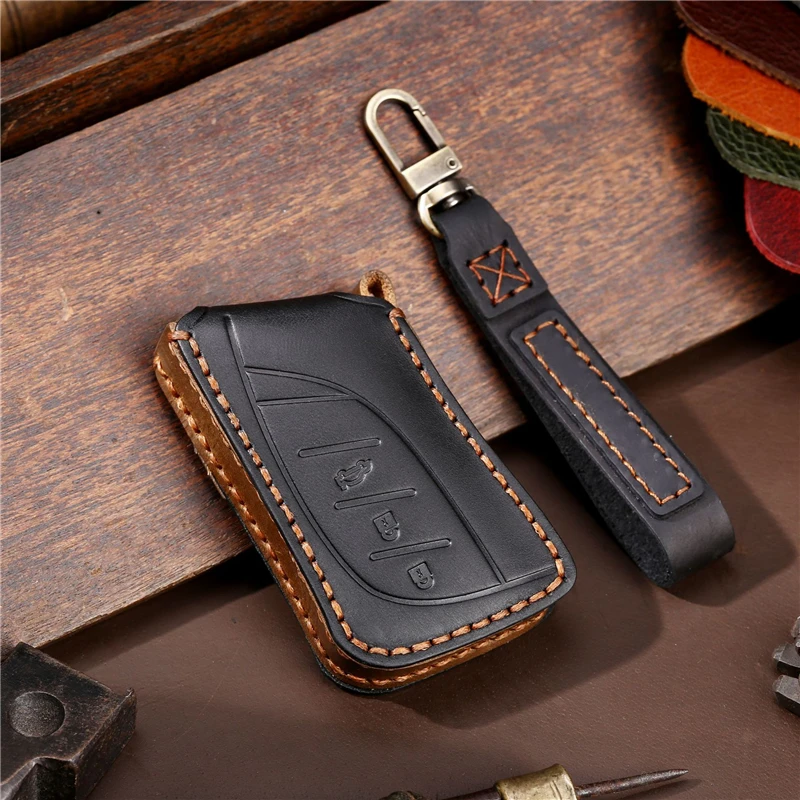 Leather Car Remote Key Cover Case Holder shell Chain Fob For Lexus New ES200 ES300h LS500h NX350h NX400h RZ450e GX RX350h LX700h
Leather Car Remote Key Cover Case Holder shell Chain Fob For Lexus New ES200 ES300h LS500h NX350h NX400h RZ450e GX RX350h LX700h