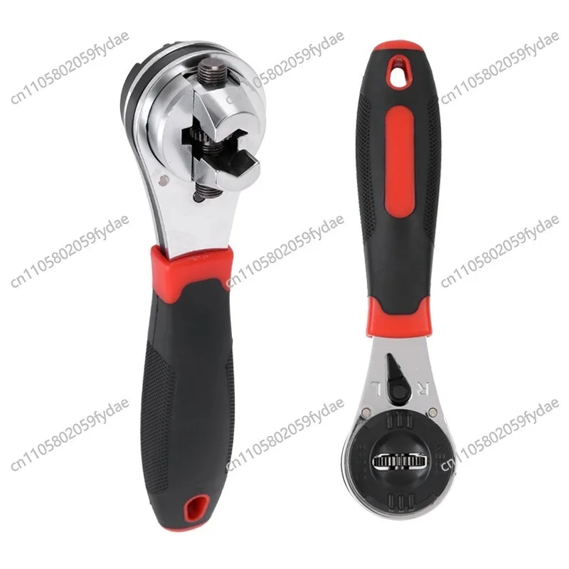 6-22MM Adjustable Ratchet Wrench Multifunctional Movable Opening
6-22MM Adjustable Ratchet Wrench Multifunctional Movable Opening
