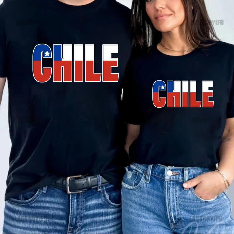 Chile Chilean Flag Souvenir Love Gift T-Shirt for Men Women Teens Comfortable for Sports Travel Holiday Men Clothing
Chile Chilean Flag Souvenir Love Gift T-Shirt for Men Women Teens Comfortable for Sports Travel Holiday Men Clothing