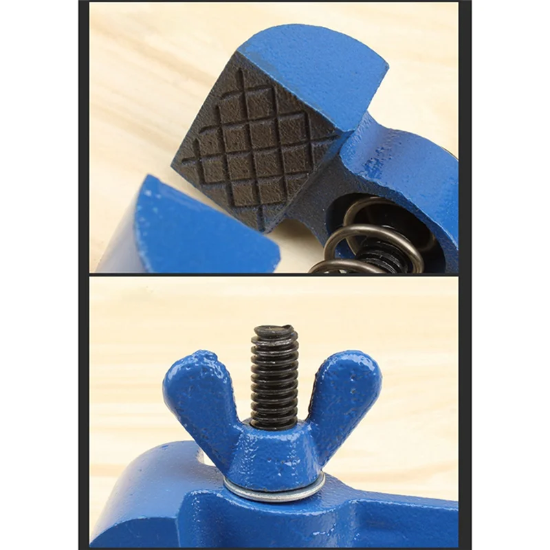 Precision Vise Accessories Type 50Mm Mini Manual Vise Small Heavy Duty Fixed Pliers Multifunctional Pliers Blue & Black-AT30
Precision Vise Accessories Type 50Mm Mini Manual Vise Small Heavy Duty Fixed Pliers Multifunctional Pliers Blue & Black-AT30