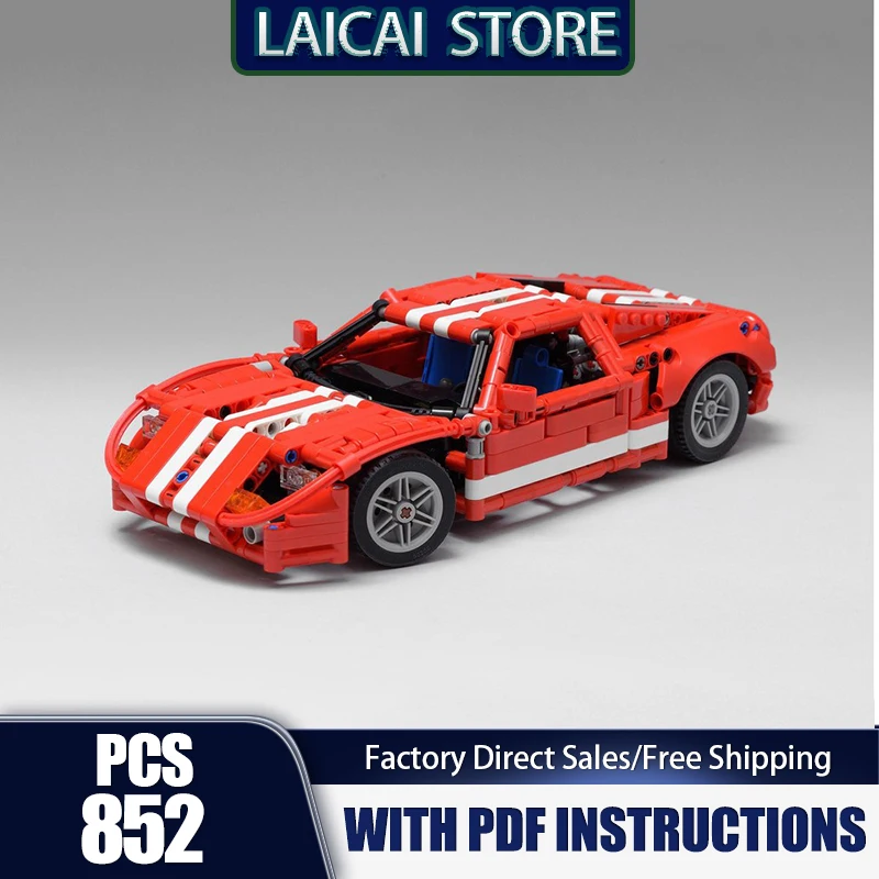 City Cars Model Moc Building Bricks 2005 GT Sports Car Model Building Technology Modular Block DIY Christmas Toy Holiday Gifts
City Cars Model Moc Building Bricks 2005 GT Sports Car Model Building Technology Modular Block DIY Christmas Toy Holiday Gifts