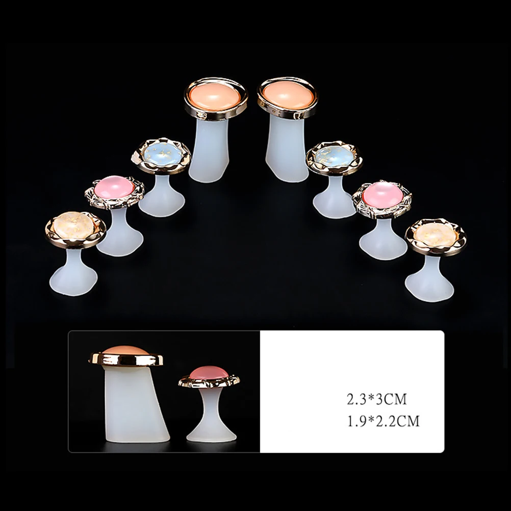 Finger Separators Nail Art Spacers Silicone Toe Splitter Pad Manicure Divider Gasket Lovely Flower Design Flexible for Personal
Finger Separators Nail Art Spacers Silicone Toe Splitter Pad Manicure Divider Gasket Lovely Flower Design Flexible for Personal
