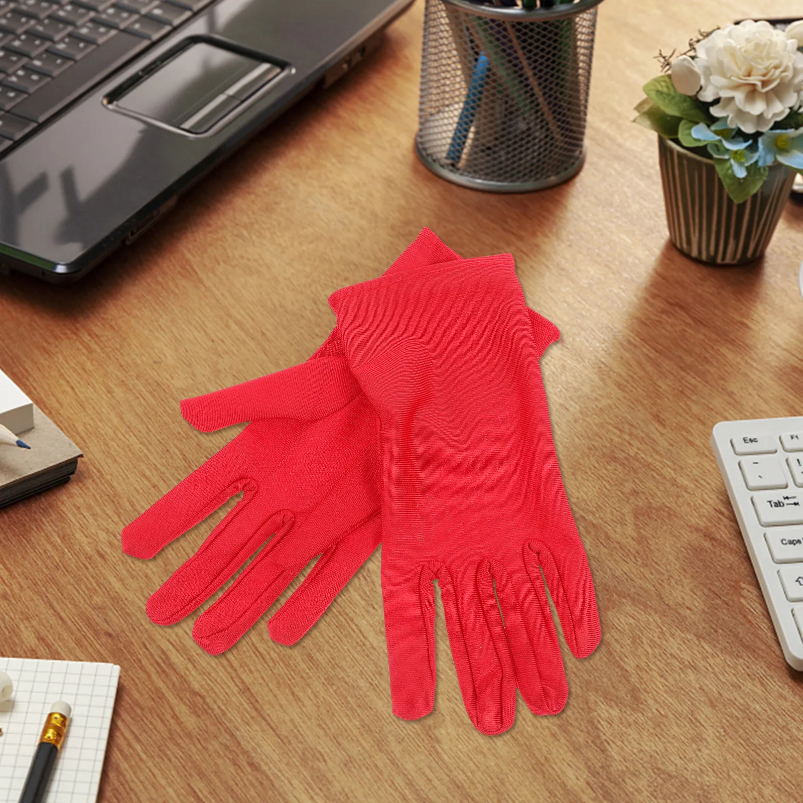 3Pairs Elastic Spandex Gloves Jewelry Inspection Etiquette Gloves for Art Handling Photography Silver Coin Examination
3Pairs Elastic Spandex Gloves Jewelry Inspection Etiquette Gloves for Art Handling Photography Silver Coin Examination
