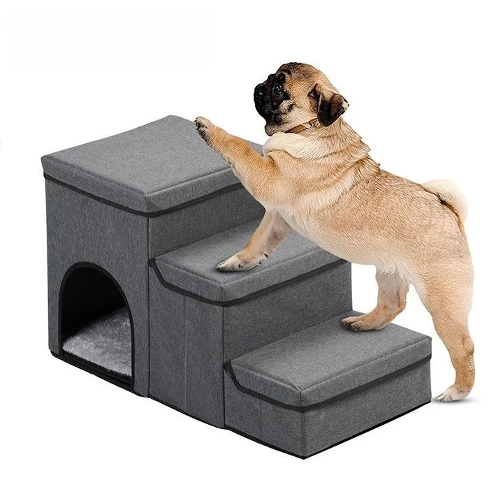 Pet Stairs Sofa Height Climbing Dog Bed Storage Ramp Home Use Pet Ladder Foldable Dog Pad All Seasons Easy Clean
Pet Stairs Sofa Height Climbing Dog Bed Storage Ramp Home Use Pet Ladder Foldable Dog Pad All Seasons Easy Clean