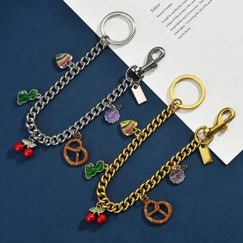 Versatile Flower Cherry Keychain For Women Trendy Messenger Bag Chain Creative Cute Bag Pendant Decoration Accessories Gifts
Versatile Flower Cherry Keychain For Women Trendy Messenger Bag Chain Creative Cute Bag Pendant Decoration Accessories Gifts