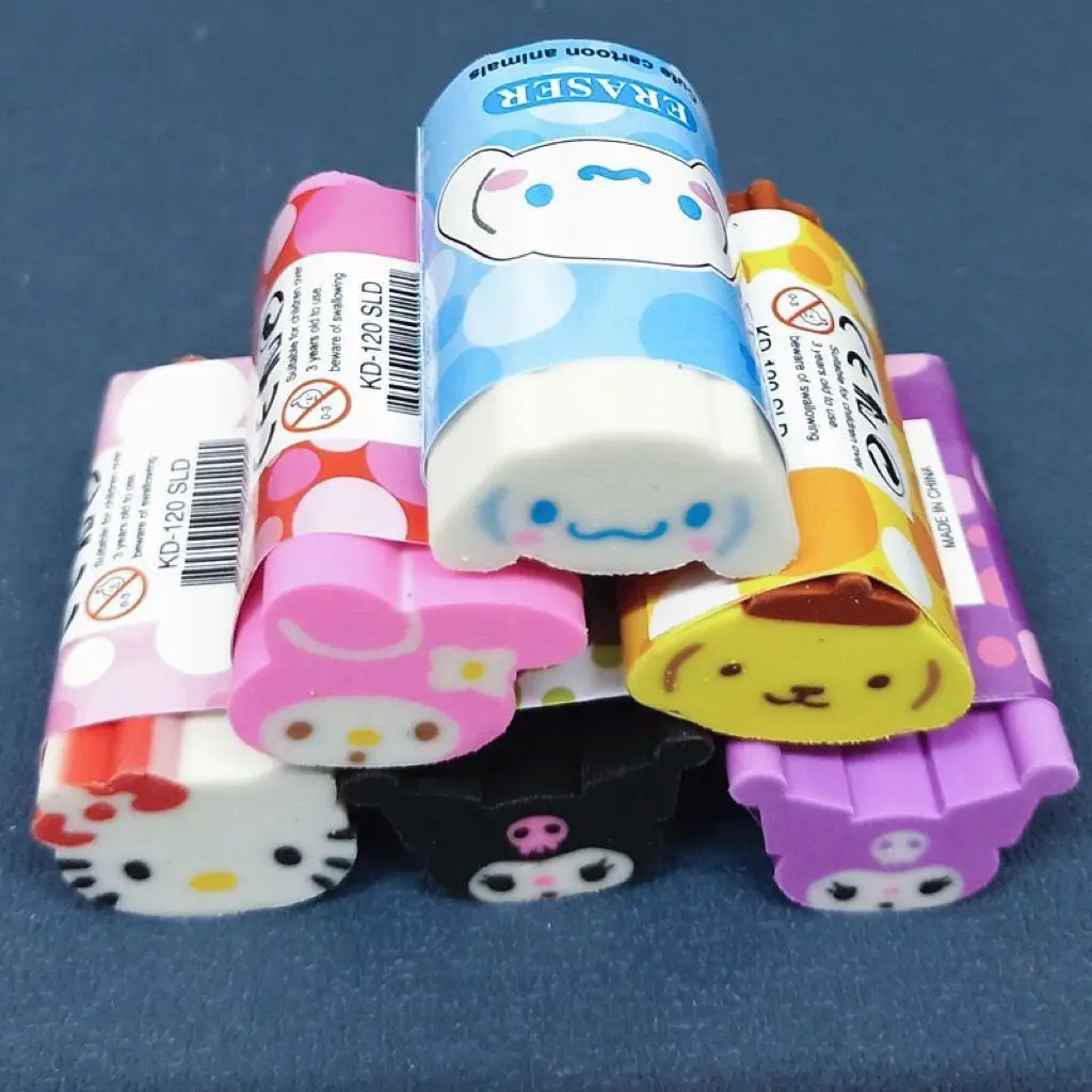 Kuromi Eraser Cute Cartoon Modeling Student Can Be Cut Eraser New Good-looking Practical Cinnamoroll Rubber Kindergarten Gifts
Kuromi Eraser Cute Cartoon Modeling Student Can Be Cut Eraser New Good-looking Practical Cinnamoroll Rubber Kindergarten Gifts