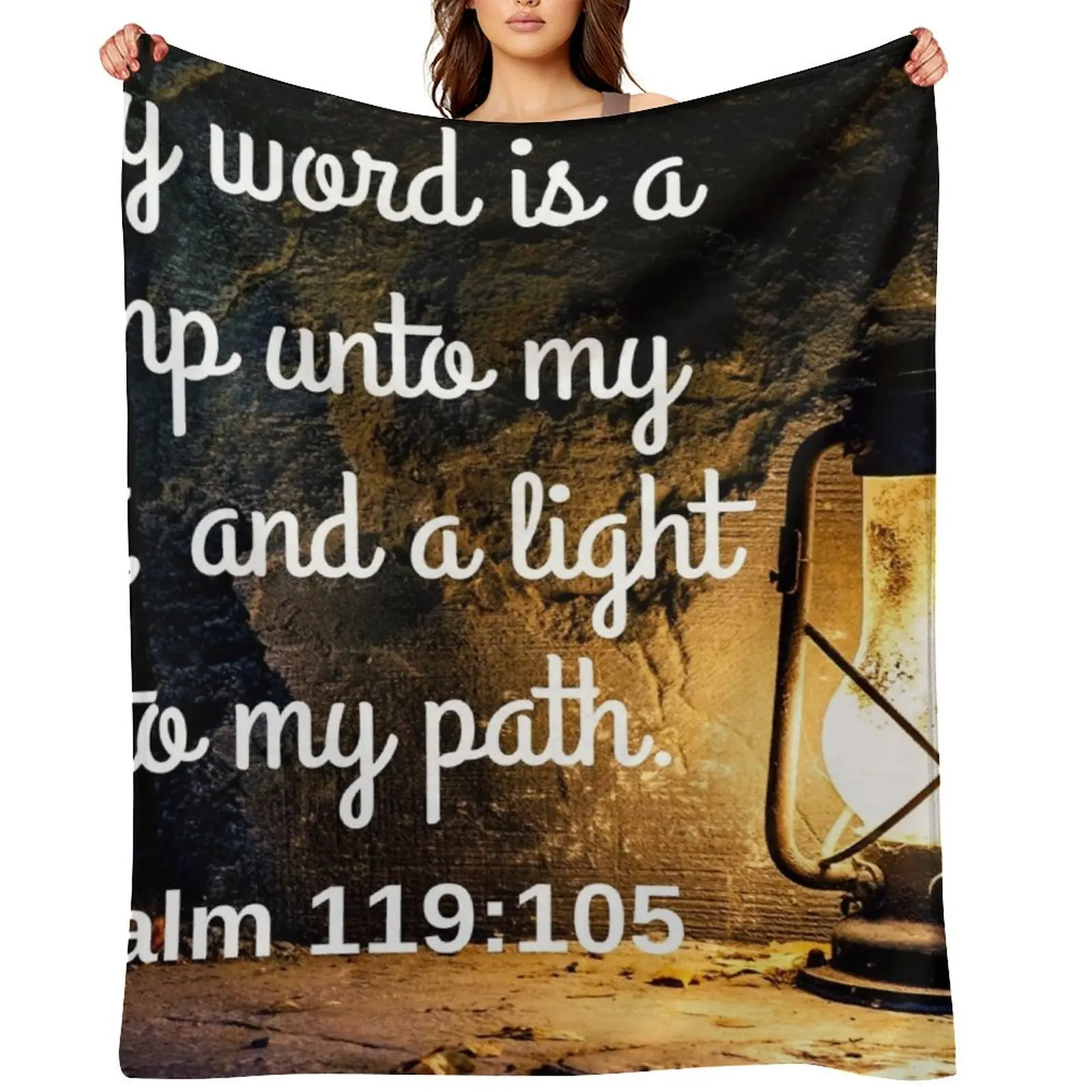 Psalm 119:105 Throw Blanket Luxury Summer Beddings Camping For Decorative Sofa Blankets
Psalm 119:105 Throw Blanket Luxury Summer Beddings Camping For Decorative Sofa Blankets