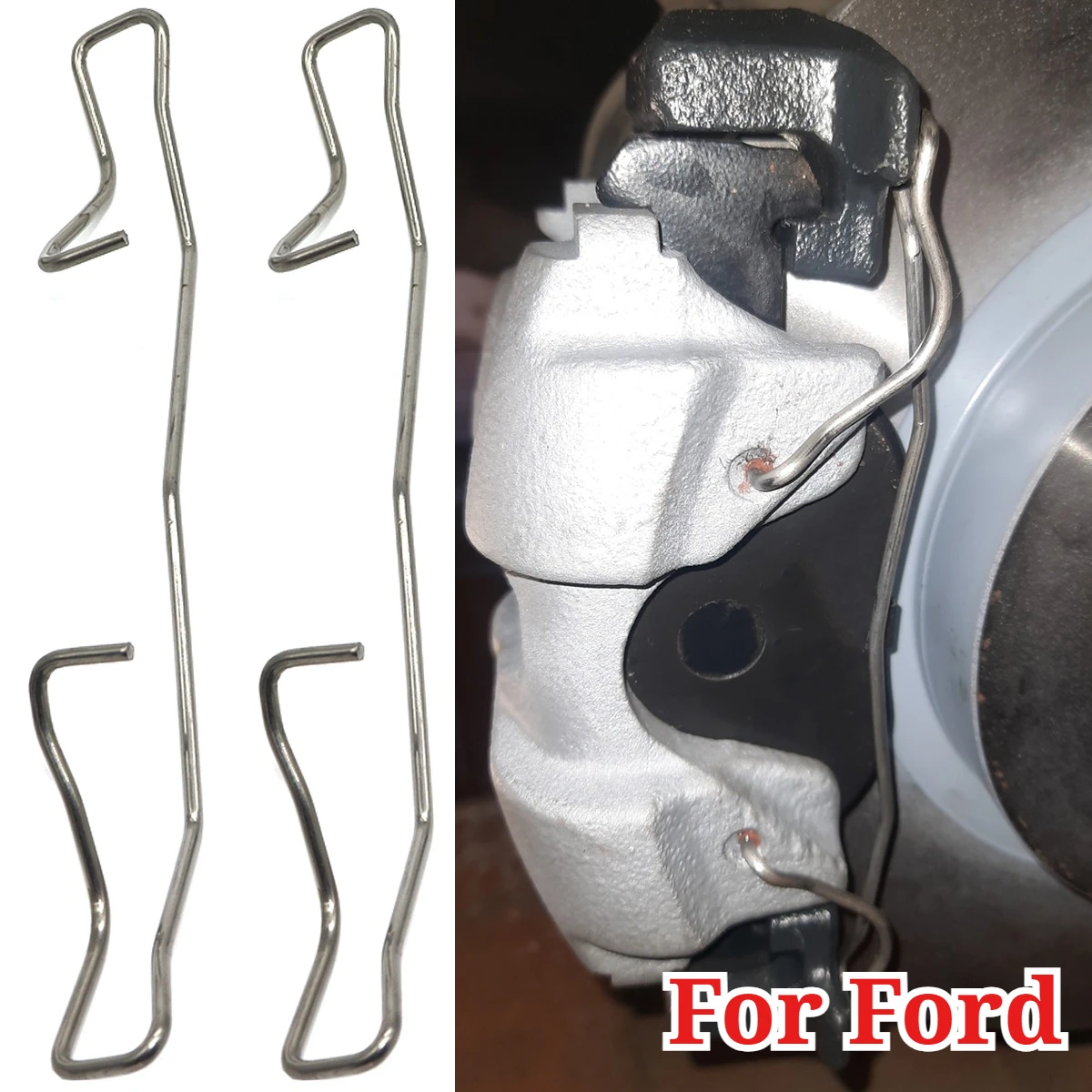 Brake Pads Fittings Caliper Spring Fit Retainer Anti-Rattle Clip For Ford C-Max Fiesta Focus Grand C-Max Kuga Transit Connect
Brake Pads Fittings Caliper Spring Fit Retainer Anti-Rattle Clip For Ford C-Max Fiesta Focus Grand C-Max Kuga Transit Connect