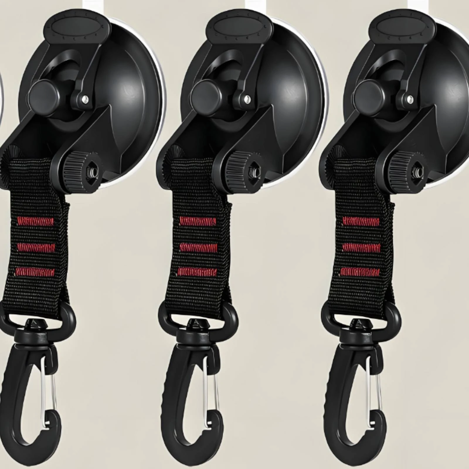 4 Pieces Suction Cup Hanging Hook Rotating Head Carabiner Hook Hanger Home Storage Cleaning Cloth S Hooks for Car
4 Pieces Suction Cup Hanging Hook Rotating Head Carabiner Hook Hanger Home Storage Cleaning Cloth S Hooks for Car