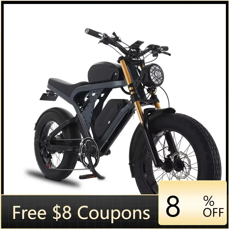 Advanced A STOCK 500w 750w 1000W Akez Off Road Bike Fat Tire E-bike
Advanced A STOCK 500w 750w 1000W Akez Off Road Bike Fat Tire E-bike