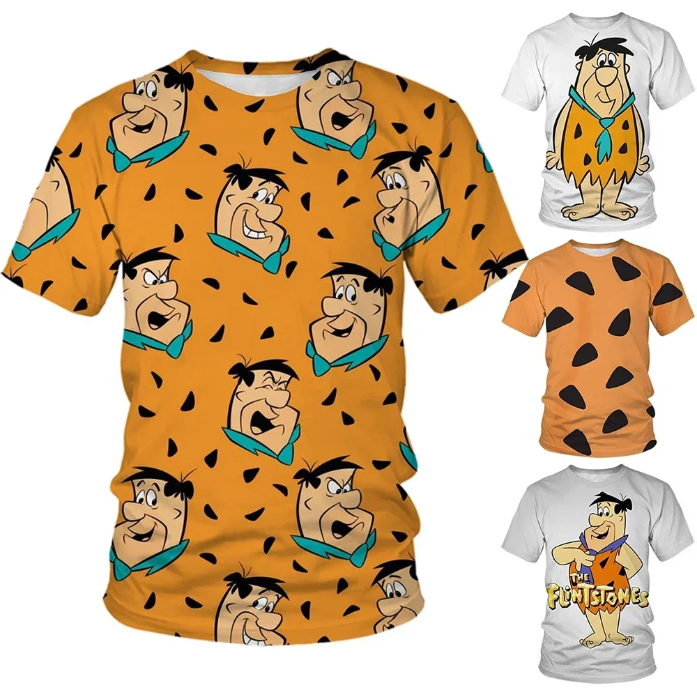 Flintstone Men's and Women's Fun 3D Printed Quick Drying Breathable Sport Men's Plus Size O-neck T-shirt Camiseta Gym Hombre
Flintstone Men's and Women's Fun 3D Printed Quick Drying Breathable Sport Men's Plus Size O-neck T-shirt Camiseta Gym Hombre