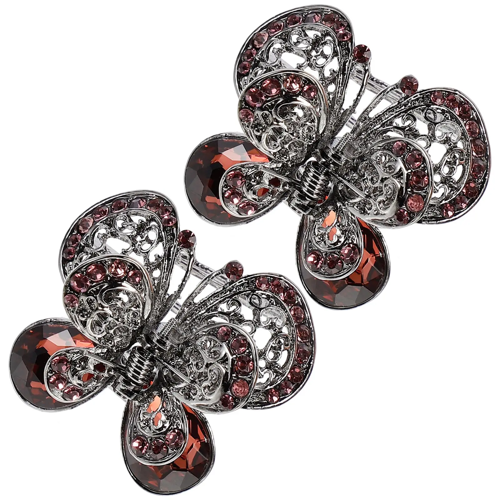 2Pcs Vintage Rhinestone Jaw Clip Elegant Hair Clips Retro Rhinestone Jaw Clip Women Headdress Party Travel Accessories
2Pcs Vintage Rhinestone Jaw Clip Elegant Hair Clips Retro Rhinestone Jaw Clip Women Headdress Party Travel Accessories