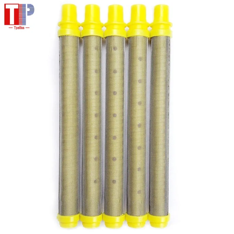 5pcs 100 Mesh Airless Paint Parts Filter Paint Spraygun Filter Reduces Nozzle Clogging Spraying Machine Accessories
5pcs 100 Mesh Airless Paint Parts Filter Paint Spraygun Filter Reduces Nozzle Clogging Spraying Machine Accessories