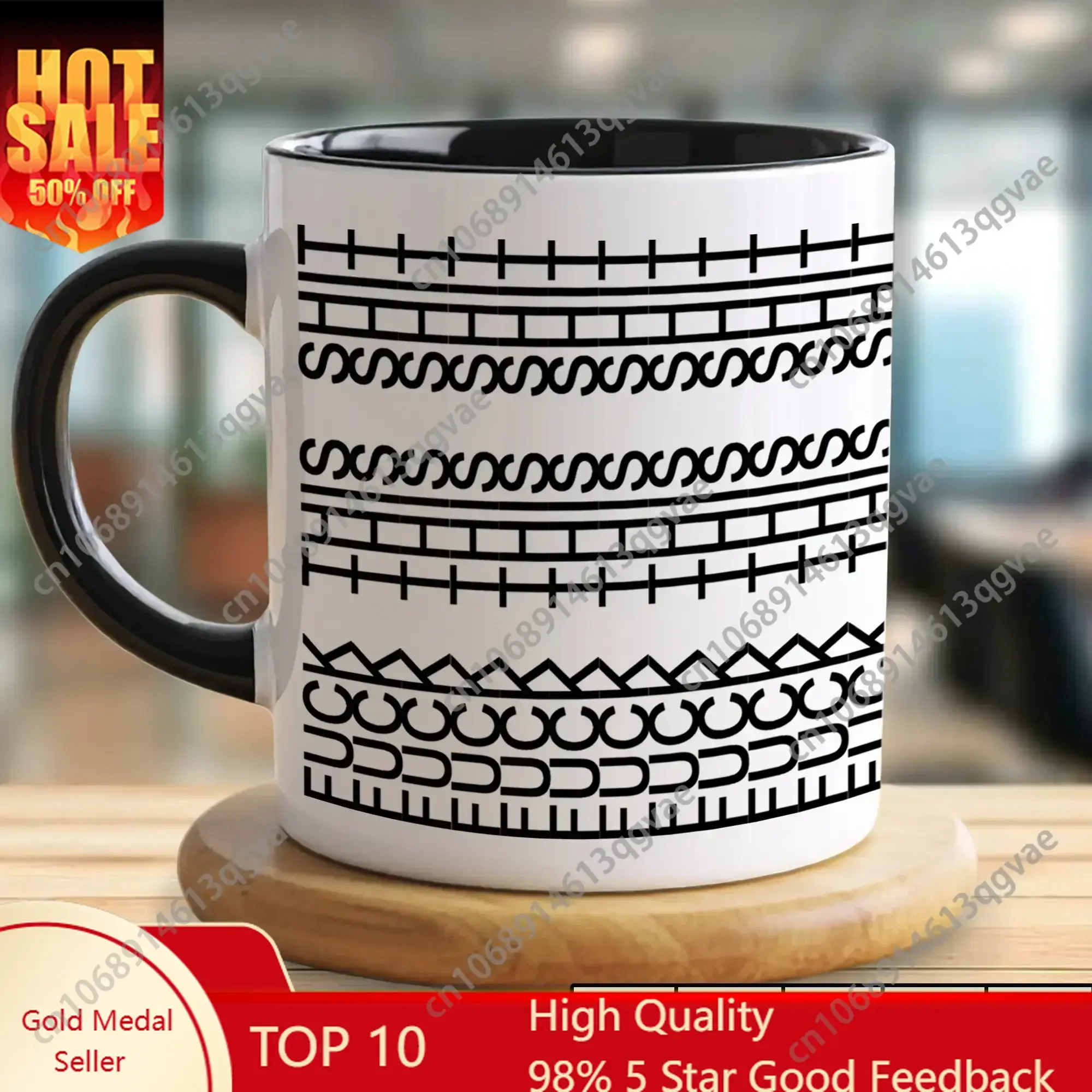 Judywin Talk - Funny Hidden Message Accent Mug 11oz Ceramic Mugs - Unique Black and White Design Ideal for Birthdays Holiday
Judywin Talk - Funny Hidden Message Accent Mug 11oz Ceramic Mugs - Unique Black and White Design Ideal for Birthdays Holiday