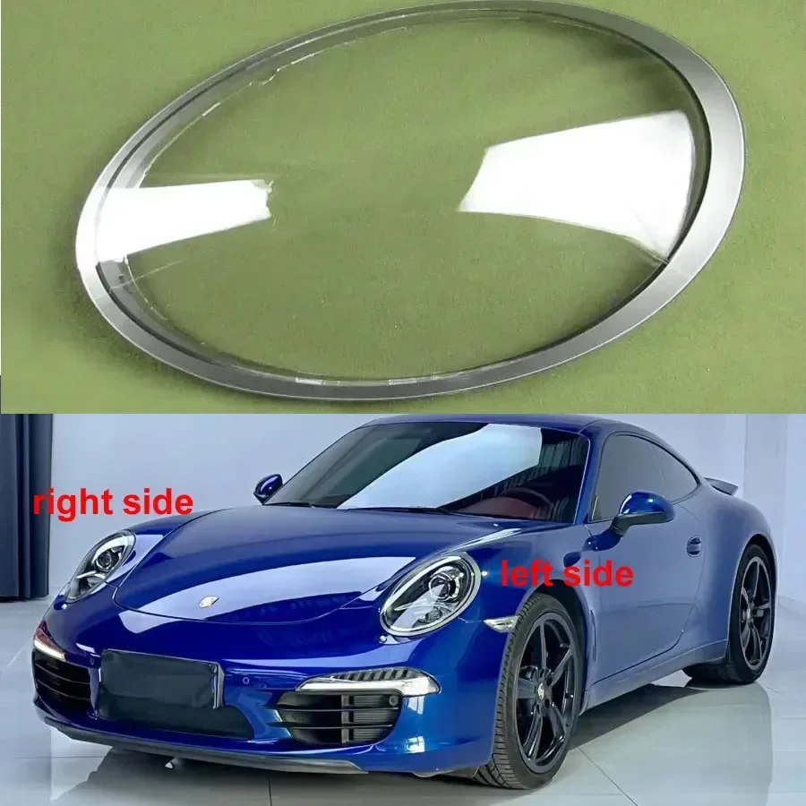 For Porsche 911 2008-2012 2021 Grey Edge Transparent Lampshade Headlamp Cover Lamp Shell Headlight Shade Lens Silver
For Porsche 911 2008-2012 2021 Grey Edge Transparent Lampshade Headlamp Cover Lamp Shell Headlight Shade Lens Silver