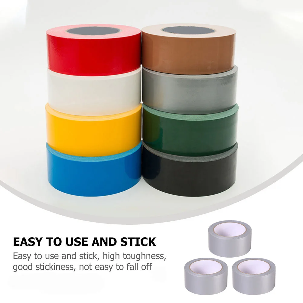 Waterproof Tape Single Sided Carpet Floor Strong Adhesive DIY Sealing Tapes Colored Duct Silver Plastic Strips
Waterproof Tape Single Sided Carpet Floor Strong Adhesive DIY Sealing Tapes Colored Duct Silver Plastic Strips