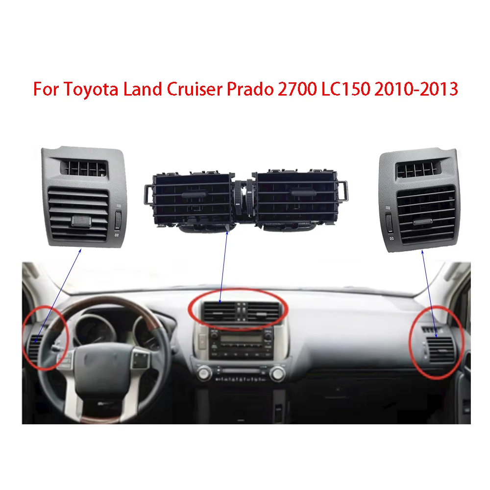 Car A/C Air Conditioner Vents Air Conditioning Outlet For Toyota Land Cruiser Prado 2700 LC150 2009-2013 LC150 Penal
Car A/C Air Conditioner Vents Air Conditioning Outlet For Toyota Land Cruiser Prado 2700 LC150 2009-2013 LC150 Penal