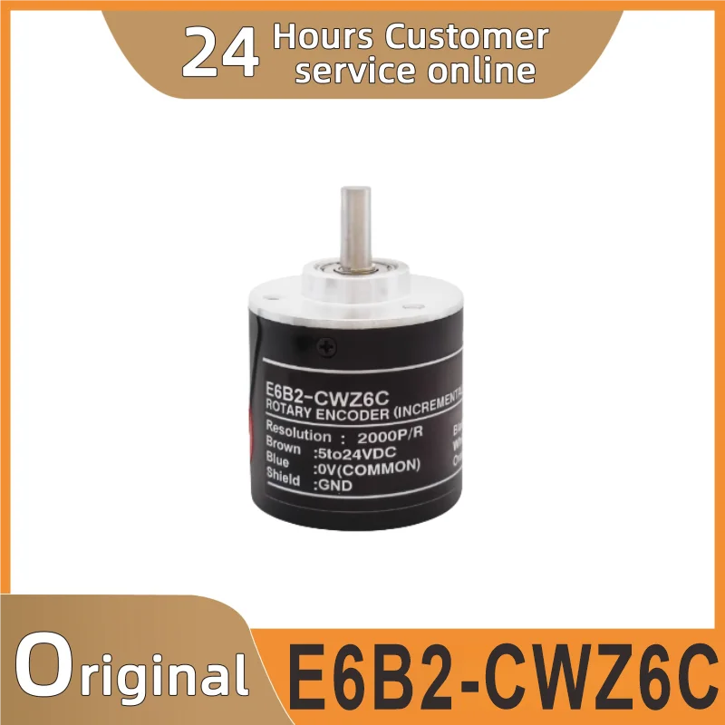 New Rotary Encoder E6B2-CWZ6C 60P/R Incremental 60PPR 5-24 VDC 3-PHASE NPN Output E6B2CWZ6C 60P/R.
New Rotary Encoder E6B2-CWZ6C 60P/R Incremental 60PPR 5-24 VDC 3-PHASE NPN Output E6B2CWZ6C 60P/R.