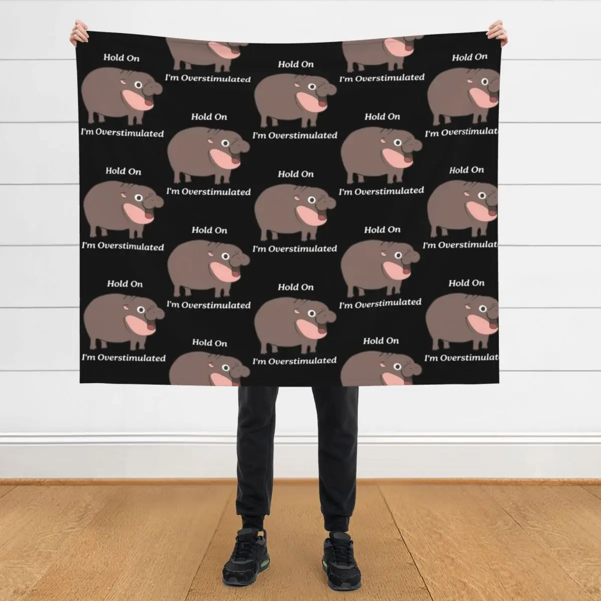 Moo Deng Hold On I'm Overstimulated Throw Blanket warm winter Blankets For Baby Large Sleeping Bag Blankets
Moo Deng Hold On I'm Overstimulated Throw Blanket warm winter Blankets For Baby Large Sleeping Bag Blankets