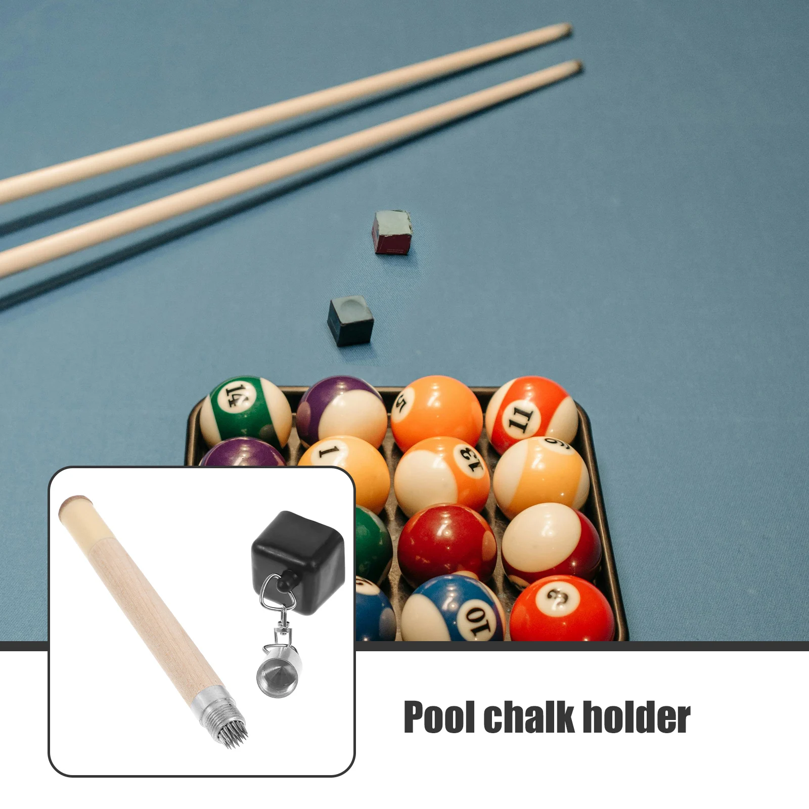 Portable Aluminum Pool Chalk Holder for Billiards Cue Snooker Small Lightweight Durable Creative Chalk Storage Tool Professional
Portable Aluminum Pool Chalk Holder for Billiards Cue Snooker Small Lightweight Durable Creative Chalk Storage Tool Professional
