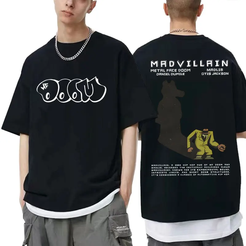 Rapper Madvillain Mf Doom Album Madvillainy Graphic T-shirts Men Women Casual Cotton Vintage T Shirts Hip Hop Oversized T-shirt
Rapper Madvillain Mf Doom Album Madvillainy Graphic T-shirts Men Women Casual Cotton Vintage T Shirts Hip Hop Oversized T-shirt