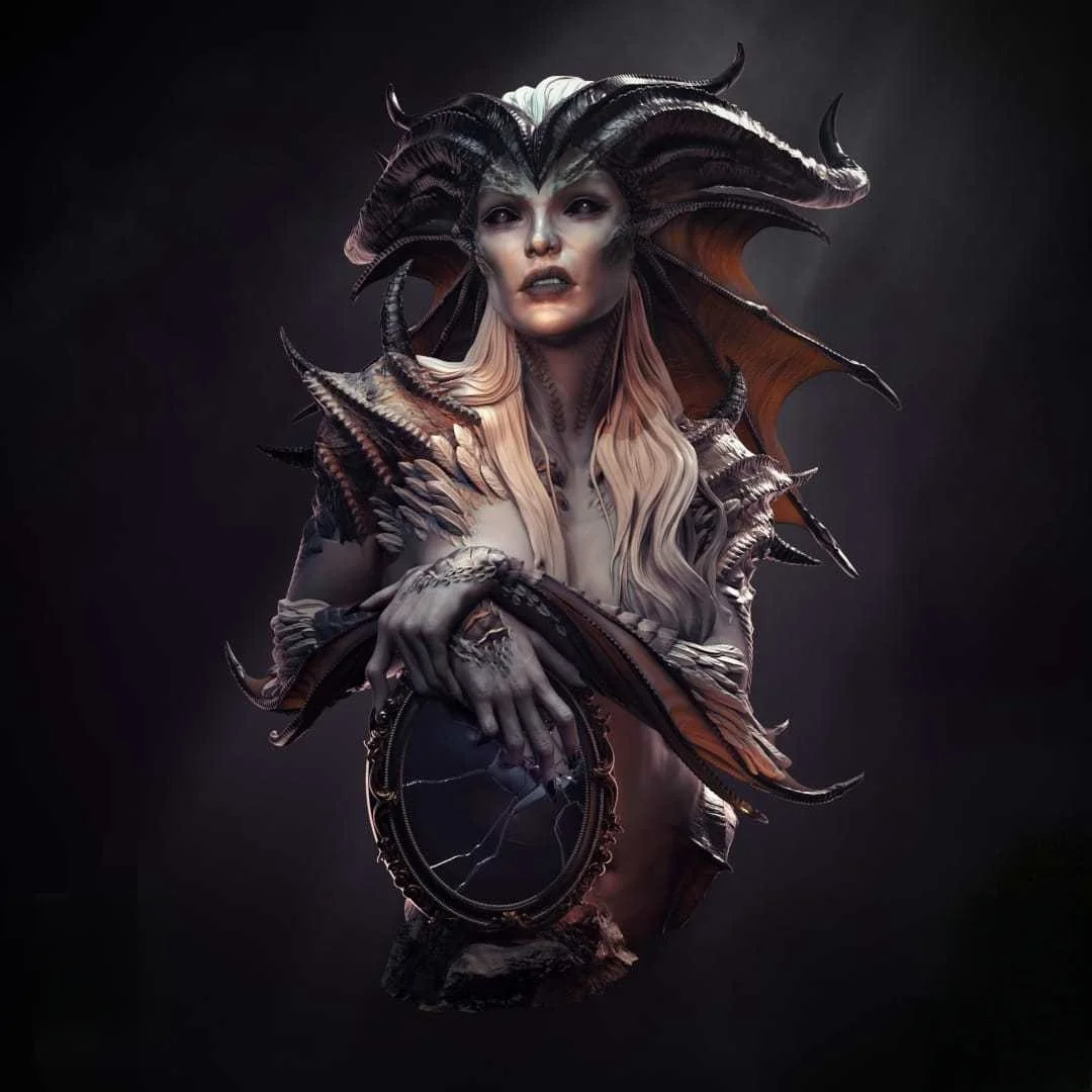 1/10 resin soldier model GK - Half figure - Fantasy witch - Unassembled and unpainted DIY kit - 950X
1/10 resin soldier model GK - Half figure - Fantasy witch - Unassembled and unpainted DIY kit - 950X